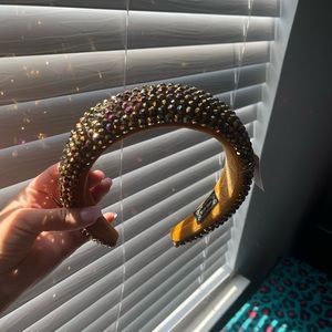 Gold rhinestone headband ❤️